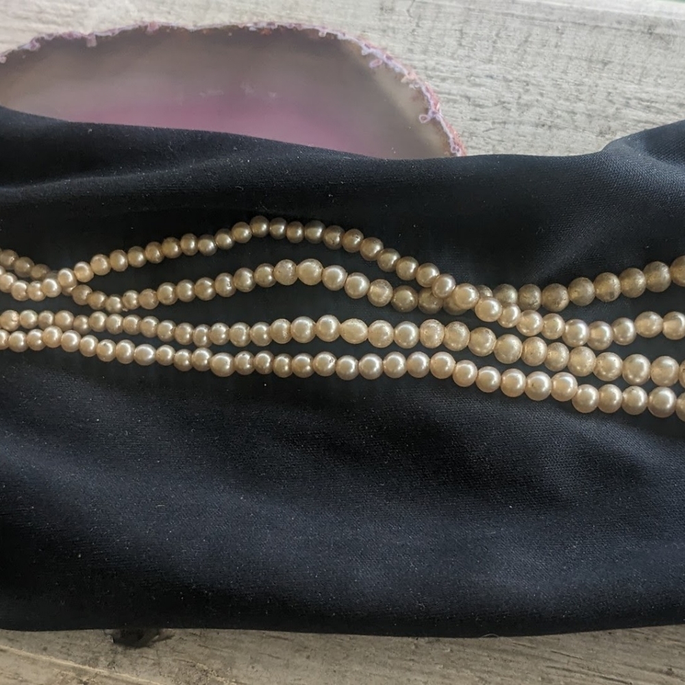 Vintage Double strand pearls